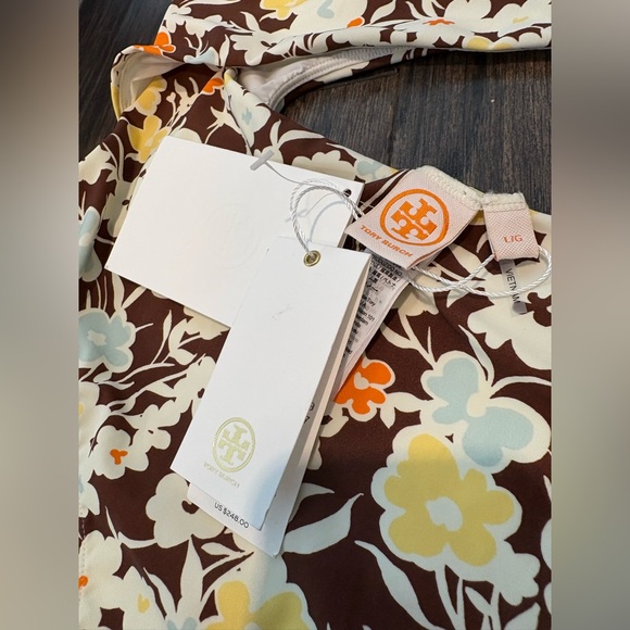 Tory Burch one-shoulder one-piece swimsuit - Picture 2 of 3